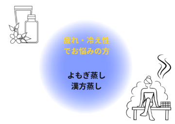 体質改善・冷え性対策ならよもぎ蒸し・漢方蒸し｜体質改善プログラム①